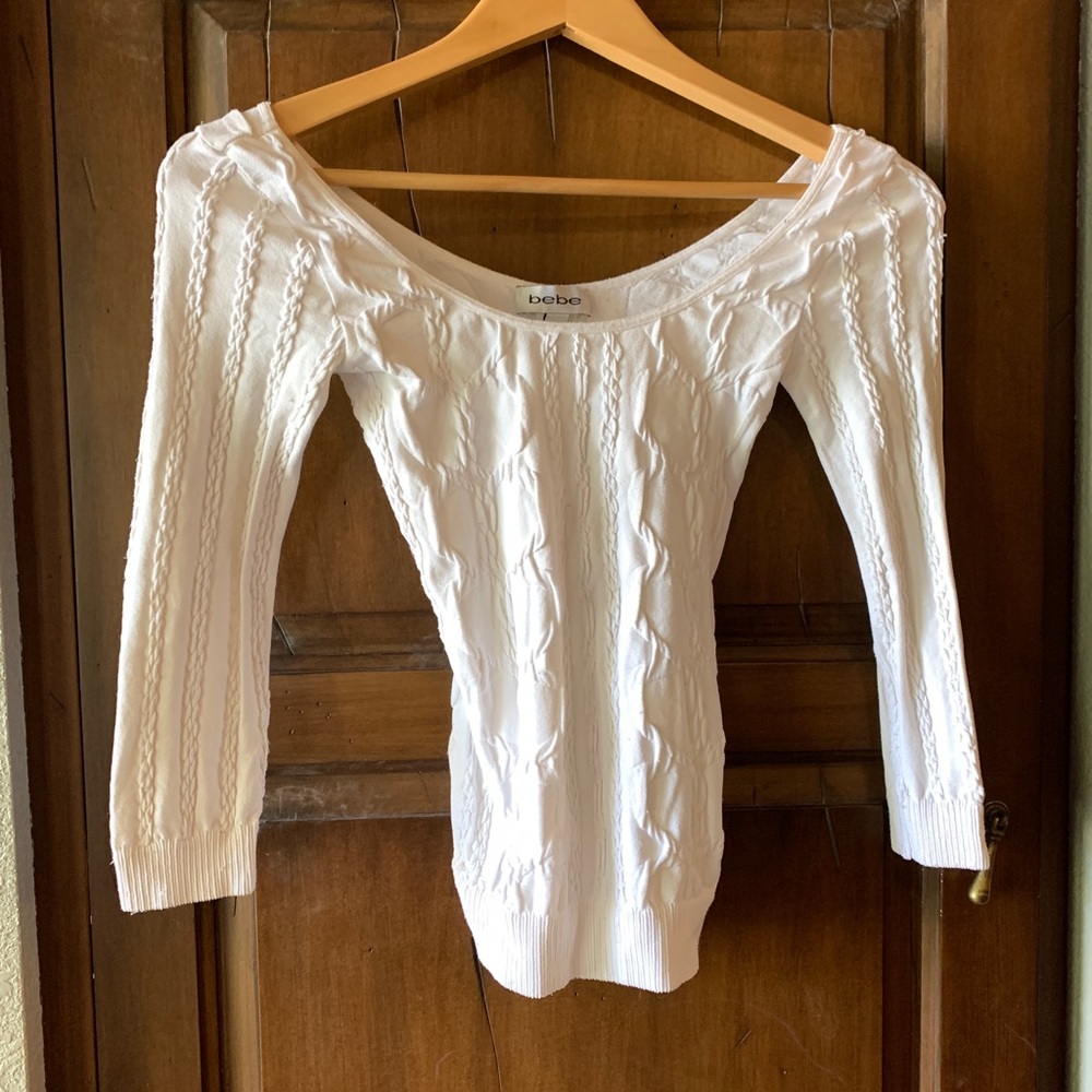White long sleeve shirt